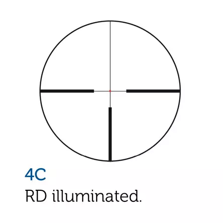Meopta Meohunter R5 4-20x50 RD SFP 4C - Muut tähtäinkiikari merkit - 8594050737082 - 2