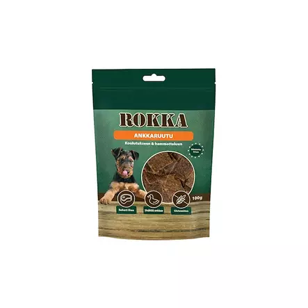 Rokka Ankkaruutu 100g - Koiran puruluut ja herkut - 6438411023952 - 1