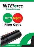 NITEforce Brite Sight Valokuitu - Aseiden pientarvikkeet - 6430061581332 - 2