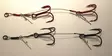 SavageGear Double Carbon Stinger #1/0 Lisäkoukku 15cm - Koukut - 5706301548832 - 1
