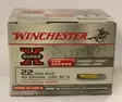 Winchester Super X 22WMR 40gr FMJ - Pienoiskiväärin kaliiperi 22 WMR - 020892103702 - 1