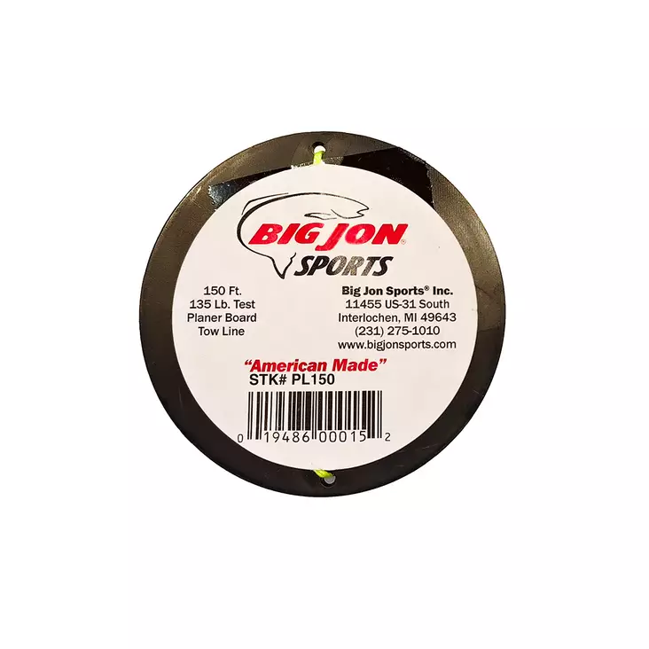 Big Jon 150ft 135lb -plaanarinaru - Plaanarit ja tarvikkeet - 019486000152 - 1