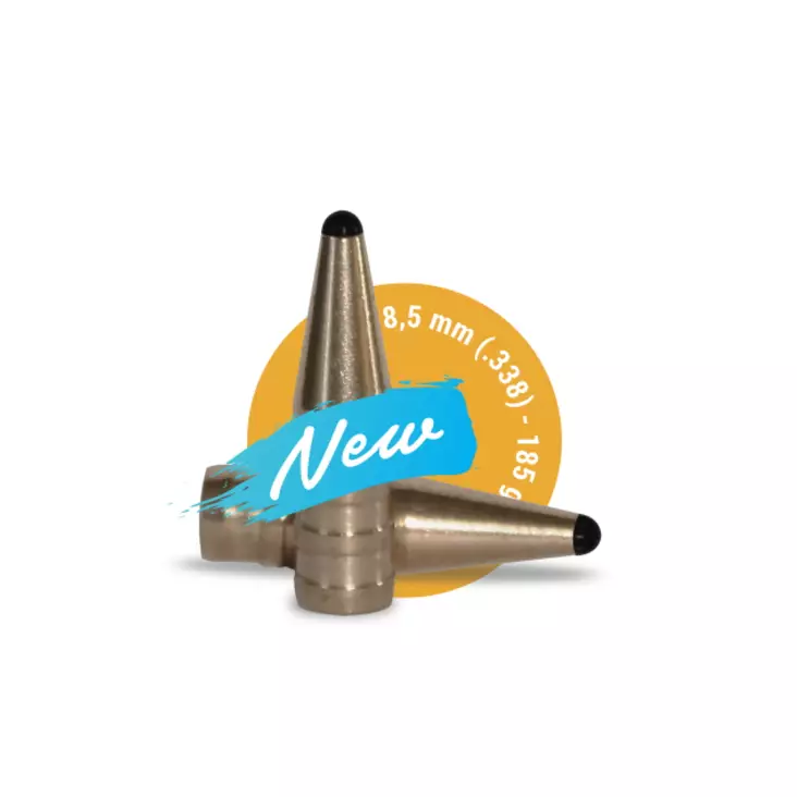 Fox Bullets Classic Hunter .338/8,5mm 185gr lyijytön luoti 50kpl - Luodit ja haulit - 3830067340262 - 1