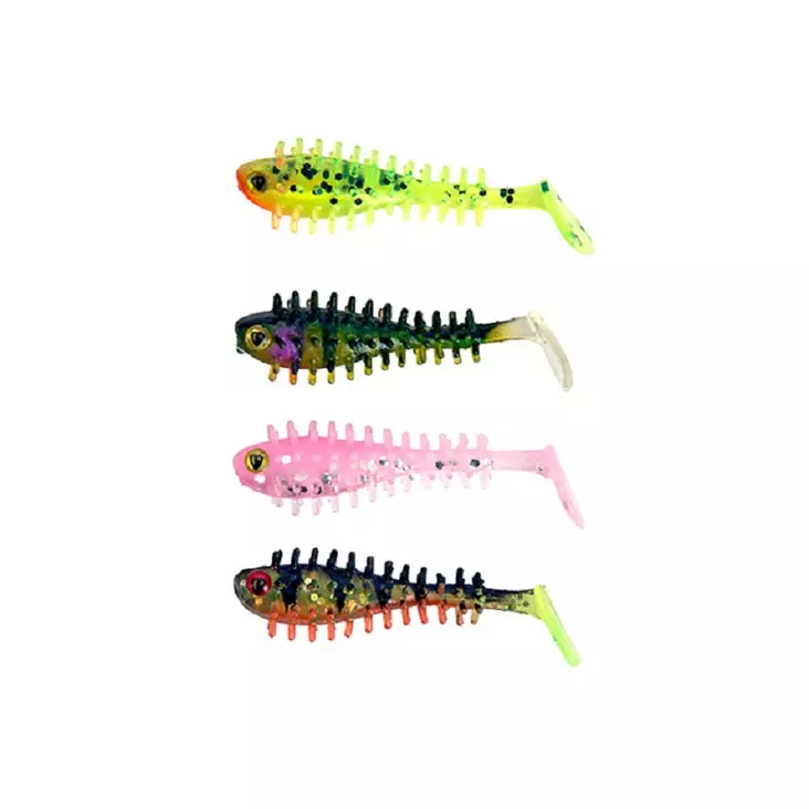 Fox Rage UV Micro Spikey 4cm 8kpl värilajitelma -jigi - Jigit - 5056212123322 - 1