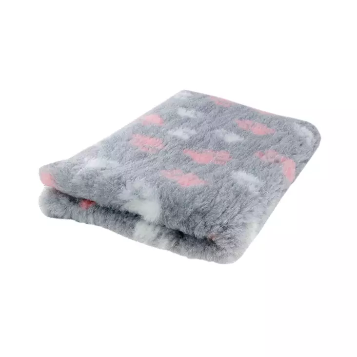 Foxy Fur Foxy -makuualusta Harmaa/Pinkki - Koiran häkit ja pedit - 6438411017432 - 1