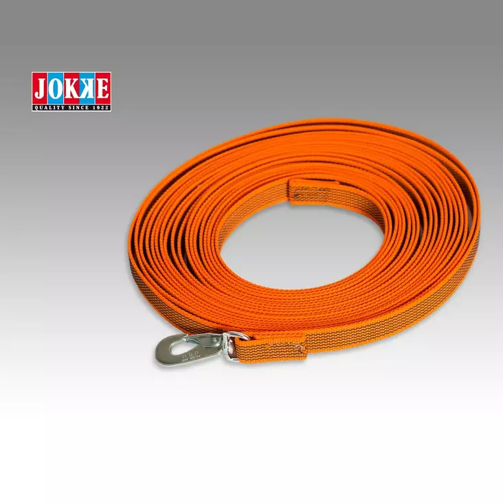 Jokke softgrip oranssi 10m -jäljestysliina - Koiran talutushihnat - 6417114128782 - 1