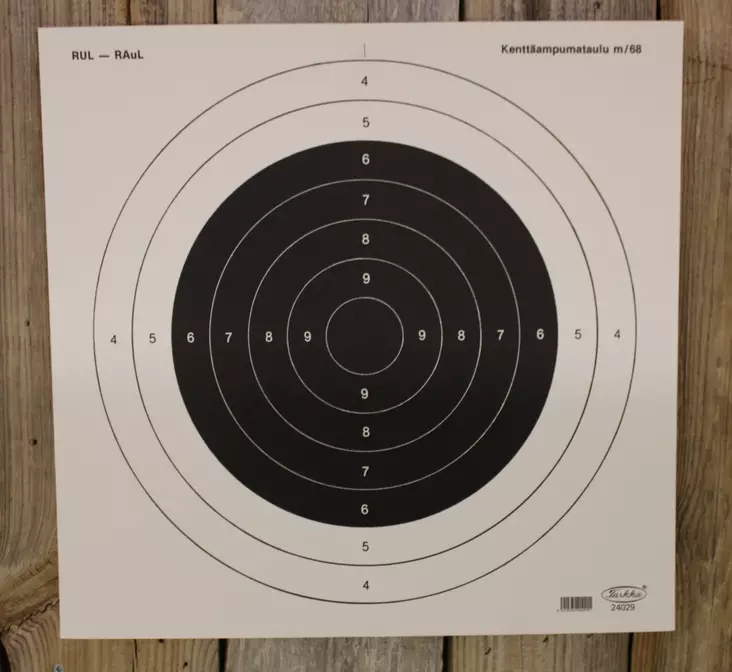 Kenttäampumataulu 29 M-68 - Ampumatuet ja taulut - 3950001241292 - 1