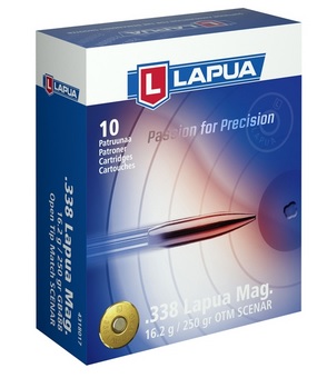 Lapua Scenar 338LapMag 16,2g 10kpl kiväärinpatruuna - Kiväärin muut kaliiperit - 6418267102162 - 1