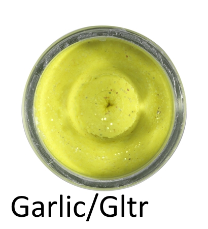 PowerBait Glitter Trout Bait Valkosipuli Syöttitahna - Syötit - 028632256442 - 2