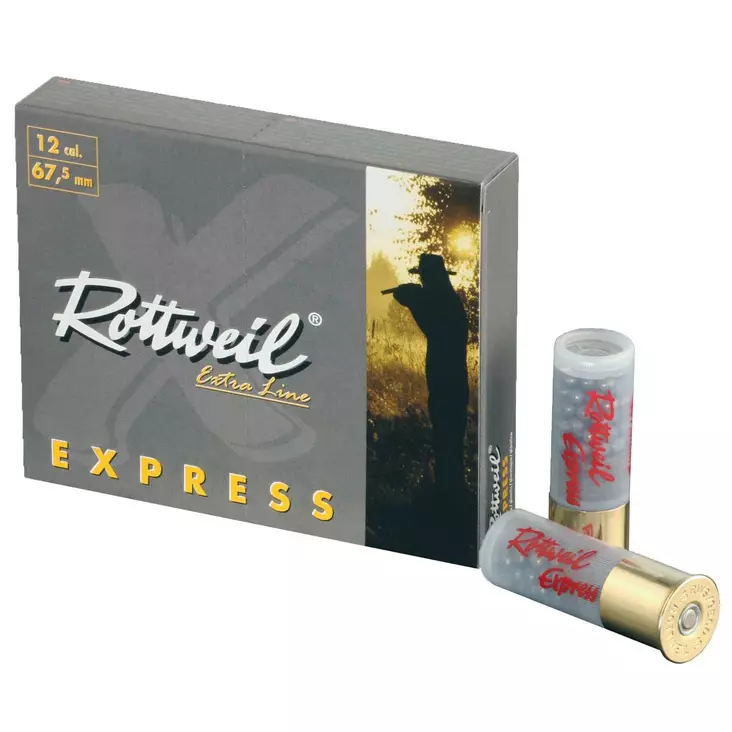 Rottweil Express 12/67,5 35g 10kpl, lyijyhauli - Lyijylliset haulikonpatruunat - 4000294112942 - 1