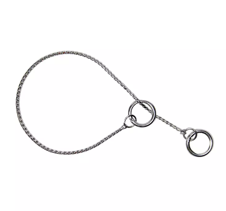 Snake Silver Kokokiristäväpanta, 3,5mm - Koiran pannat ja valjaat - 7330001001182 - 1