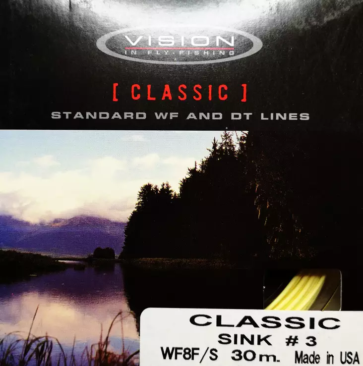 Vision Classic WF8F/S3 -perhosiima - Perhokalastustarvikkeet - 043372646582 - 1