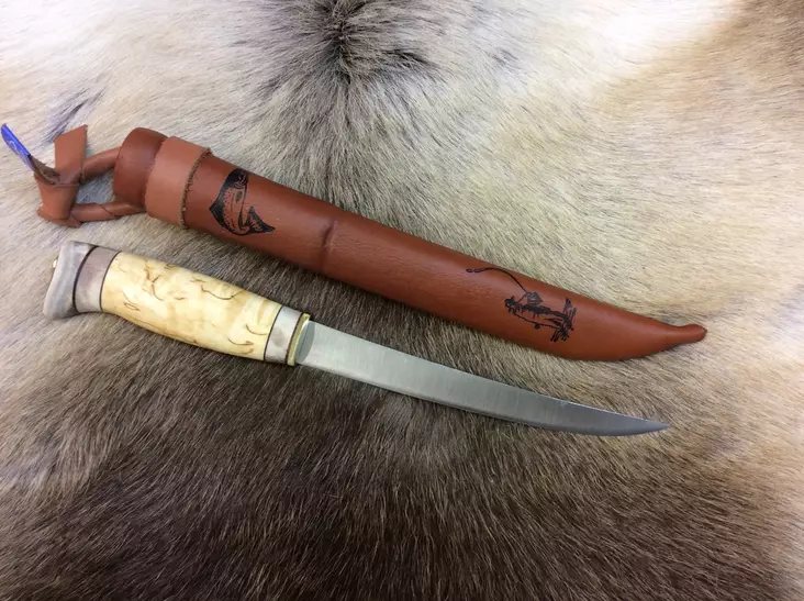 Wood Jewel Fileerausveitsi Poro/Visa 23FP - Puukot ja veitset - 3950001278472 - 1