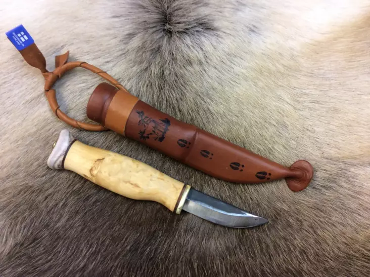 Wood Jewel Visapuukko Sarvihatulla Pieni - Puukot ja veitset - 6430063510392 - 1