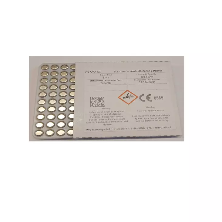 RWS 5341 LR / Iso kiväärinalli jälleenlataukseen - Ruudit ja nallit - 3950001299132 - 1