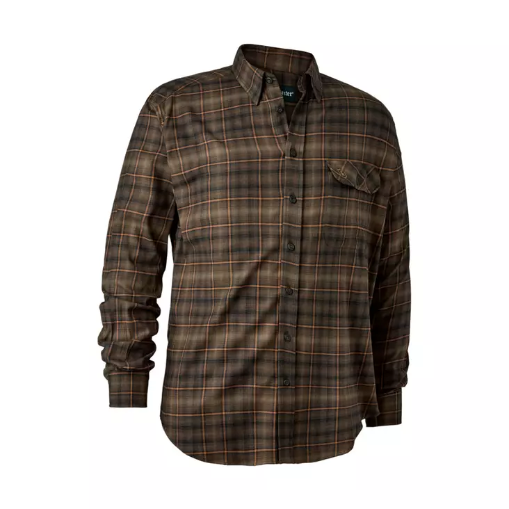 Deerhunter Eric Shirt Green Check 39/40 - Paidat ja neuleet - 5702827210512 - 1