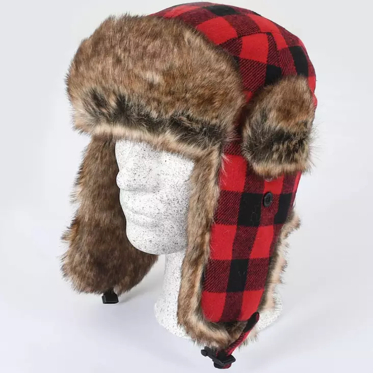 Woodline Pilottihattu Canada Punainen - Hatut - 7333080059372 - 1