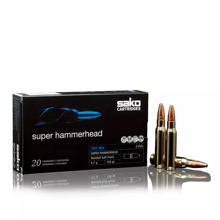 Sako Super Hammerhead .30-06 Sprg. 11,7g 20kpl - Kiväärin kaliiperi .30-06 - 6438053999332 - 3
