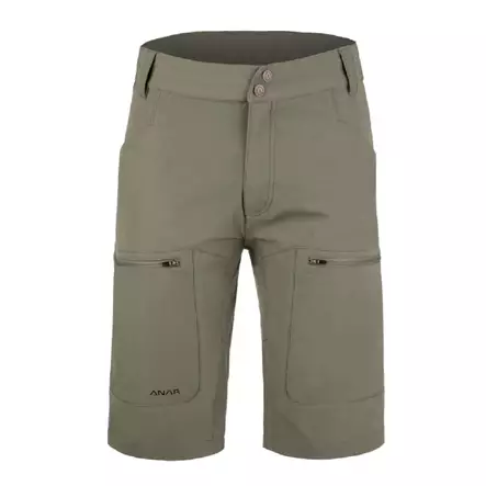 Anar Gahta Olive miesten shortsit - Vihreät / Ruskeat housut - 3950001291013 - 1