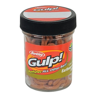 FW GULP! Earthworms 10,1cm Natural brown - Syötit - 028632141243 - 1