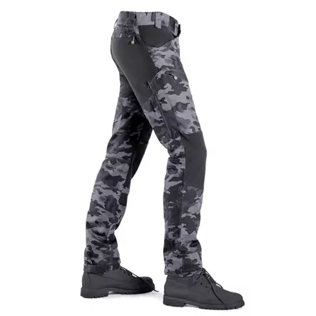 Haunter Nora Black Camo Junior -ulkoiluhousut - Camo housut - 7340143773373 - 2
