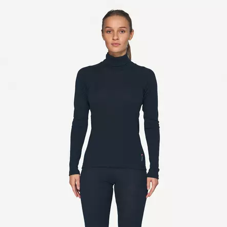 Devold Adventure Merino 190 High Neck -naisten aluspaita - Alusasut - 7028567760413 - 2
