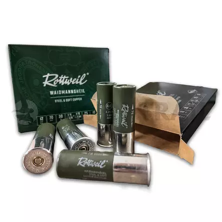 Rottweil Steel & Soft Copper 12/76 35g haulikonpatruuna - Haulikon kaliiperi 12/76 - 4000294316333 - 2