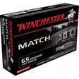 Winchester 6,5CR Match BTHP 9,1g 20kpl Kiväärinpatruuna - Kiväärin kaliiperit 6,5-7,62 - 020892220713 - 1