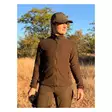 Kodiak Ws Fleece Jacket Solid Brown -naisten fleecetakki - Vihreät / Ruskeat housut - 6438347063053 - 2