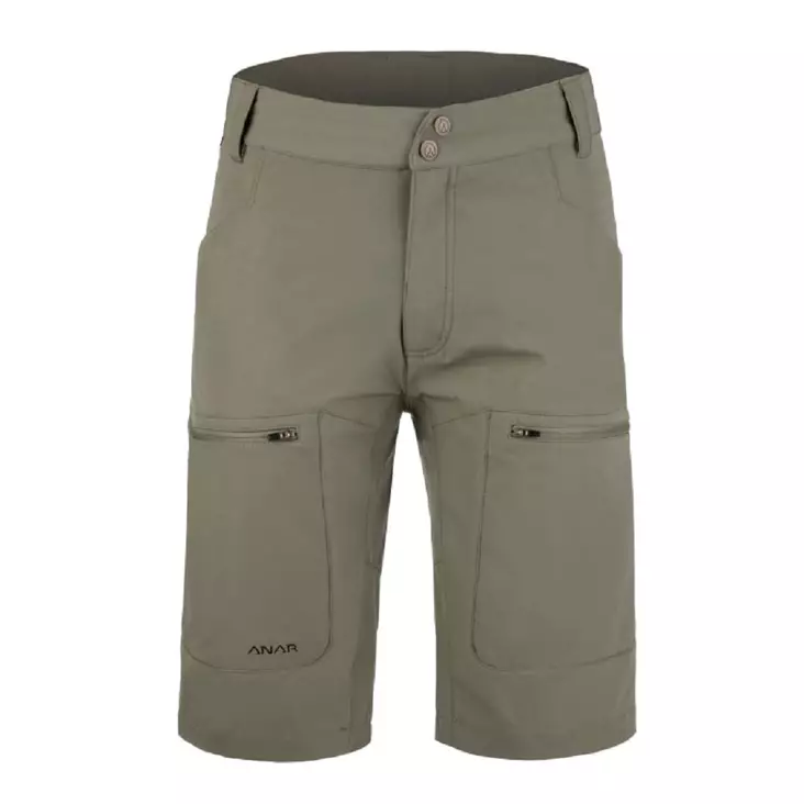 Anar Gahta Olive miesten shortsit - Vihreät / Ruskeat housut - 3950001291013 - 1