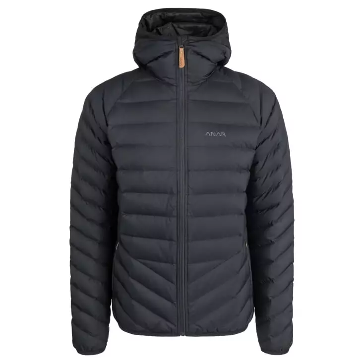 Anar Kiiruna miesten musta untuvatakki - Vihreät / Ruskeat takit ja liivit - 3950001290863 - 1