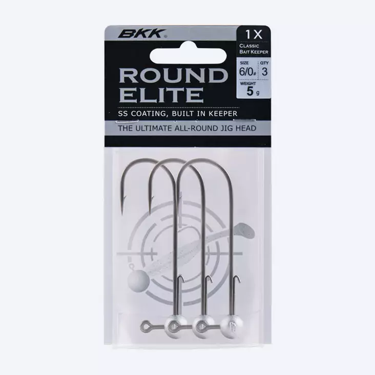 BKK Round Elite-Classic Bait Keeper 7g -jigipää - Jigit - 3950001287283 - 1