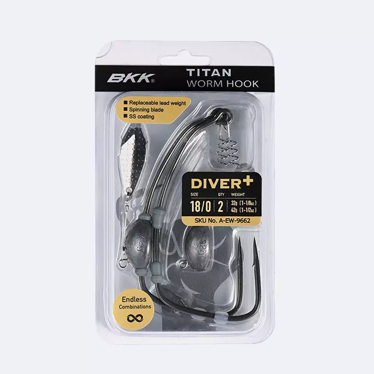 BKK Titan Diver+ -offset koukku - Koukut - 6939067088413 - 1