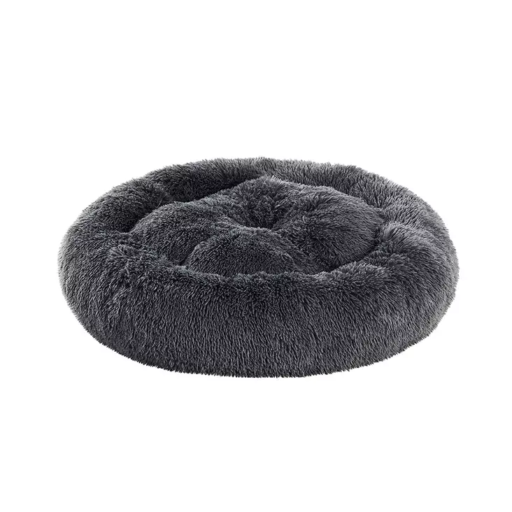 Brava Fluffy Rauhoittava peti, tummanharmaa - Koiran häkit ja pedit - 6438411012543 - 1