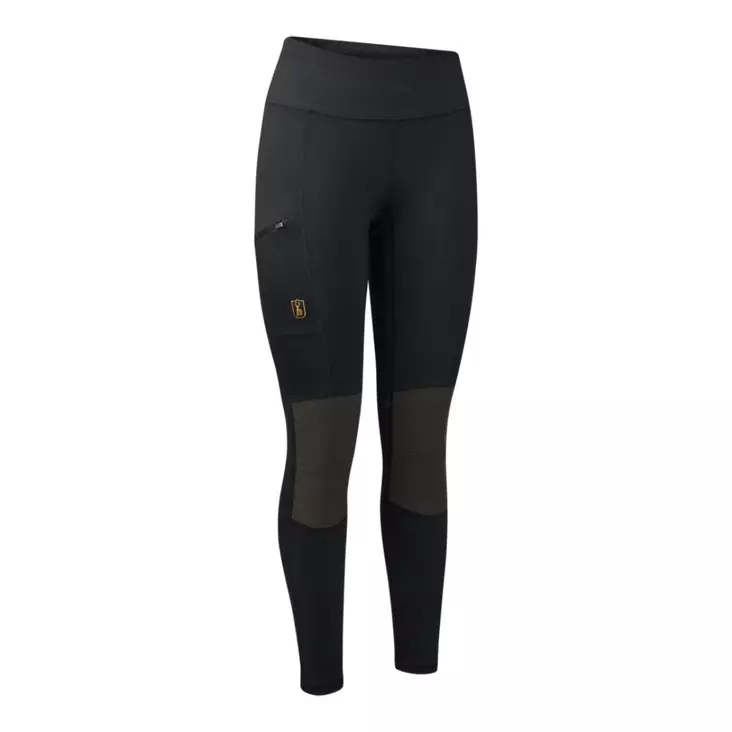 Deerhunter Lady Reinforced Tights musta - Vihreät / Ruskeat housut - 3950001288273 - 1