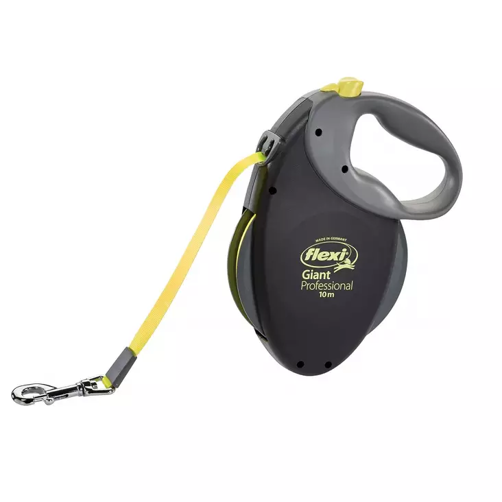 Flexi Giant L professional nauha 10m musta-neon - Koiran talutushihnat - 4000498030103 - 1