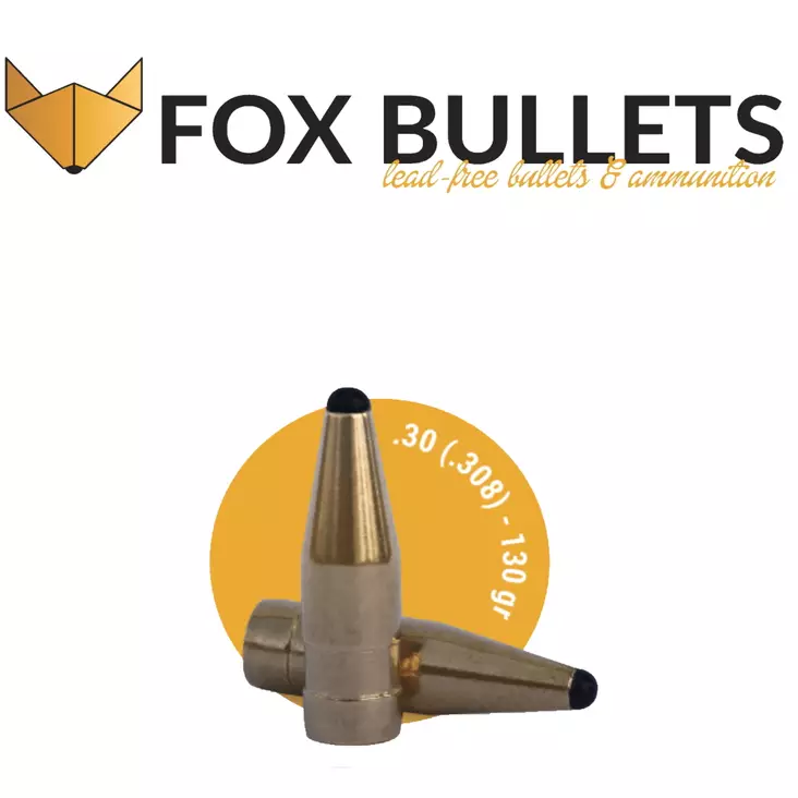 Fox Bullets Classic Hunter .30 8,4g/130gr lyijytön metsästysluoti 50kpl - Luodit ja haulit - 3830067340033 - 1