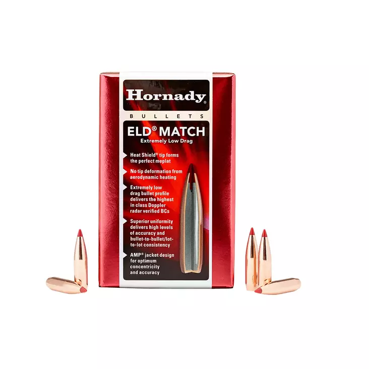 Hornady 30 ELD Match 208gr 13,4g Luoti 100kpl - Luodit ja haulit - 090255307313 - 1