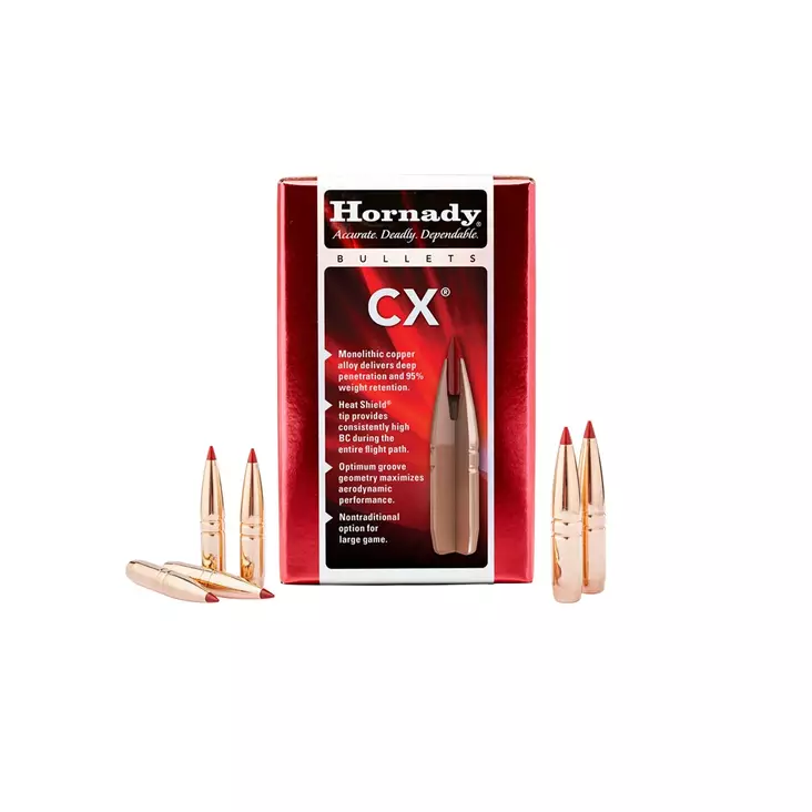 Hornady 375 CX 250gr/16,2g Kupariluoti - Luodit ja haulit - 090255370843 - 1