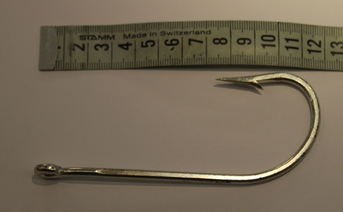 Iso Yksihaarakoukku 12 cm - Koukut - 3950001240103 - 1