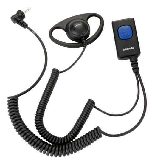 Lafayette Miniheadset 2521, monofoni + korvakuuloke - Radiopuhelintarvikkeet - 7332020065213 - 1