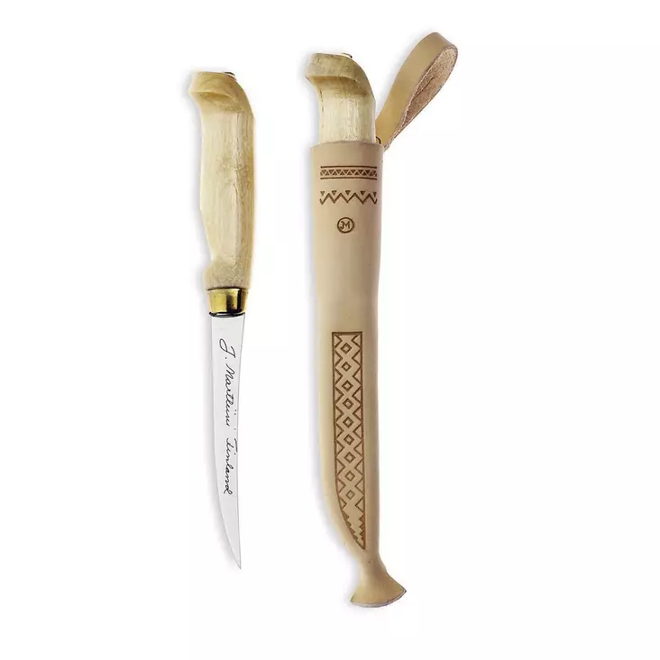 Marttiini Classic Filetti 4" nahkatupilla - Puukot ja veitset - 6416885366003 - 1