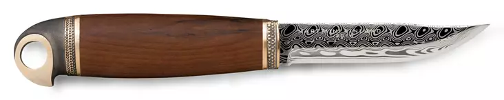 Marttiini Kotkapuukko Damascus-terällä - Puukot ja veitset - 6416885334323 - 1