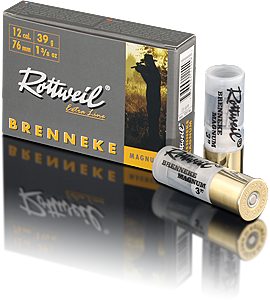 Rottweil Brenneke Magnum 12/76 39g Täyteinen 5kpl - Haulikon kaliiperi 12 - 723364115493 - 1