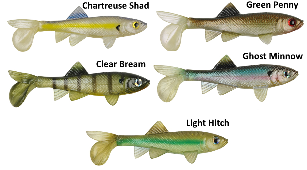BERKLEY PowerBait Minnow 4 in Soft Bait
