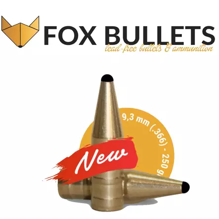 Fox Bullets Classic Hunter 9,3mmm 250gr Luoti 50kpl - Luodit ja haulit - 3830067340224 - 1