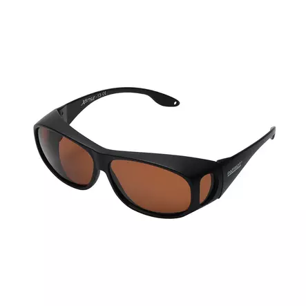 Patriot aurinkolasit silmälasien päälle, Ruskea linssi - Aurinkolasit - 6417512520164 - 1