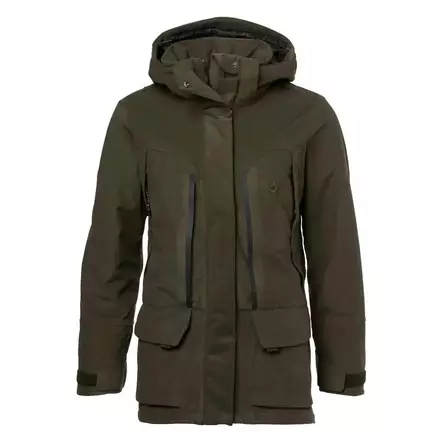 Alaska Tundra Ws Jacket Solid Brown -metsästystakki - Vihreät / Ruskeat housut - 6438347064784 - 1