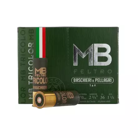 BP Tricolor 12/70 36g #4 3,1mm 10 kpl - Haulikon kaliiperi 12/70 - 8033109431774 - 1