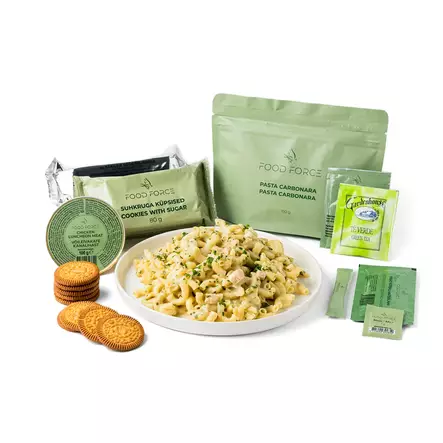 Food Force Pasta carbonara main meal - Retkiruokailu - 4745090393804 - 1